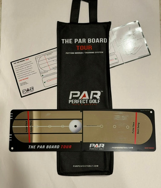 The PAR Perfect Mirror Tour - Gen 2- #1 PGA Tour Putting System-Putting Aid - No Shoulder Mirror Included