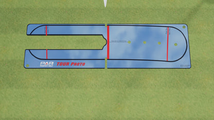 The PAR Perfect Mirror - Tour Proto - with Shoulder Mirror -Gen 3- #1 PGA Tour Putting System-Putting Aid