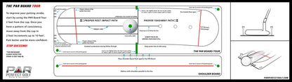The PAR Perfect Mirror Tour - with Shoulder Mirror - Gen 2- #1 PGA Tour Putting System-Putting Aid